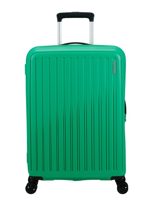 AMERICAN TOURISTER REJOY Chariot de taille moyenne JADE GREEN - Valises Rigides