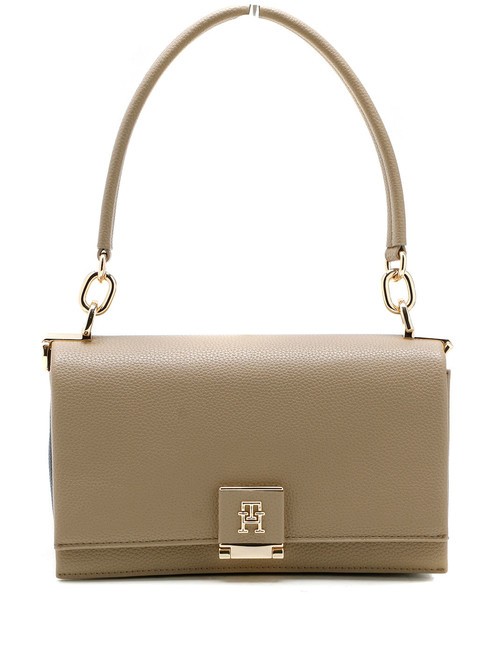 TOMMY HILFIGER HER Sac à bandoulière, avec bandoulière beige - Sacs pour Femme