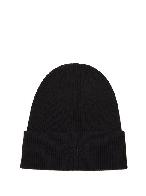 CALVIN KLEIN DAILY  Casquette avec revers ck noir - Bonnets