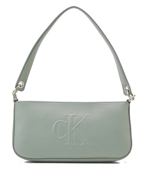 CALVIN KLEIN CK JEANS SCULPTED Sac d'épaule gris ardoise - Sacs pour Femme