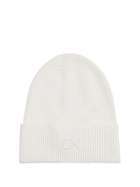 CALVIN KLEIN DAILY  Casquette avec revers lys blanc - Bonnets