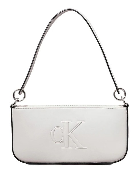 CALVIN KLEIN CK JEANS SCULPTED Sac d'épaule matin gris - Sacs pour Femme