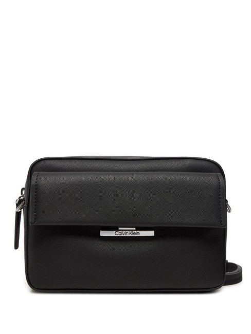 CALVIN KLEIN LINEAR Mini sac à bandoulière ck noir - Sacs pour Femme