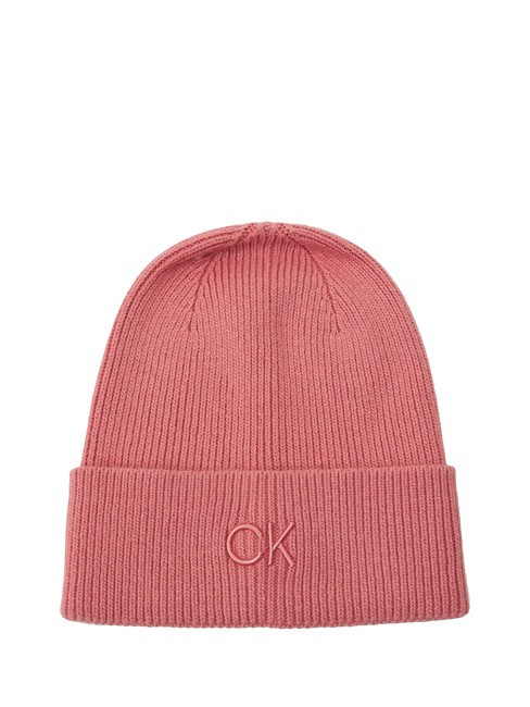 CALVIN KLEIN DAILY  Casquette avec revers rose poussiéreuse - Bonnets