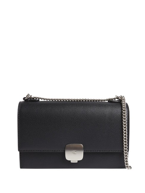 CALVIN KLEIN CK JEANS FORGED LOCK  Mini sac à bandoulière pvh noir - Sacs pour Femme