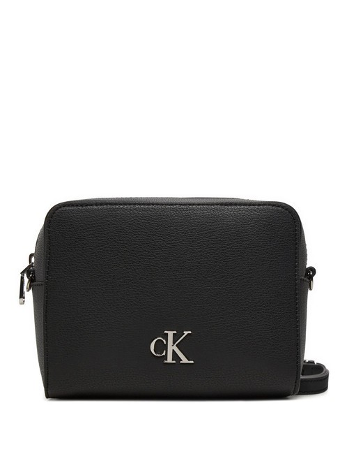 CALVIN KLEIN CK JEANS MINIMAL MONOGRAM  Mini sac pour appareil photo sur l'épaule pvh noir - Sacs pour Femme