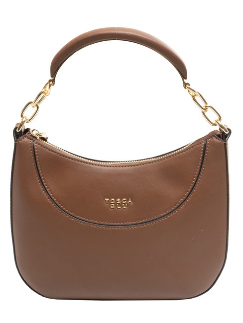 TOSCA BLU BOSTON Petit sac en cuir avec bandoulière MARRON - Sacs pour Femme