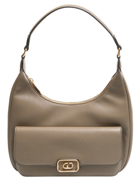 GAUDÌ CLAIRE Sac hobo avec poche taupe - Sacs pour Femme