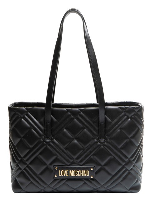 LOVE MOSCHINO QUILTED  Cabas épaule Noir - Sacs pour Femme