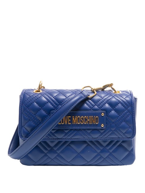 LOVE MOSCHINO QUILTED  Sac à main matelassé bleu - Sacs pour Femme