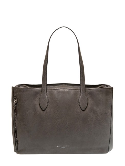 GIANNI CHIARINI TWIN Sac cabas en cuir noisetier - Sacs pour Femme