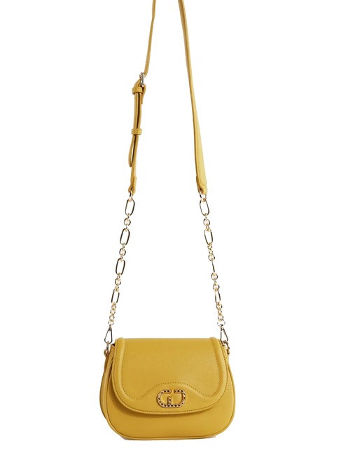 GAUDÌ CLAUDIE Sac bandoulière avec rabat jaune - Sacs pour Femme