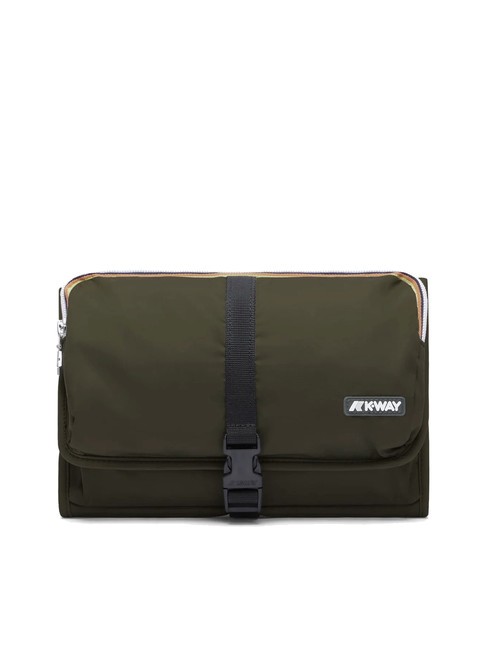 KWAY REVILLE Trousse de beauté avec cintre vert noirâtre - Trousses