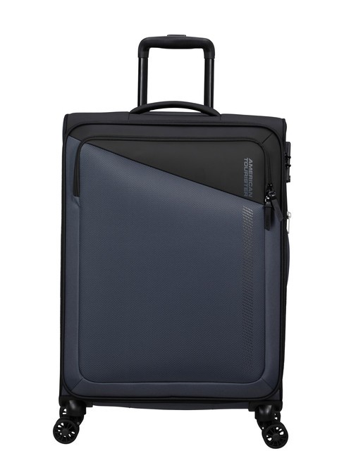 AMERICAN TOURISTER DARING DASH Chariot extensible moyen gris-noir - Valises Semi-rigides