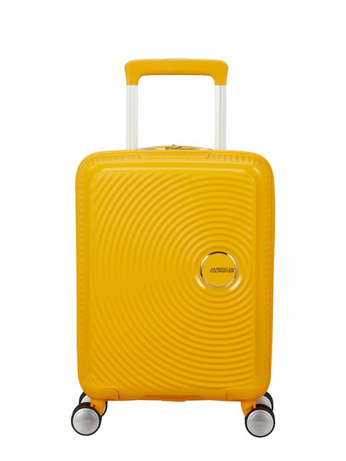 AMERICAN TOURISTER SOUNDBOX MINI Très petit bagage à main goldenyellow - Valises cabine