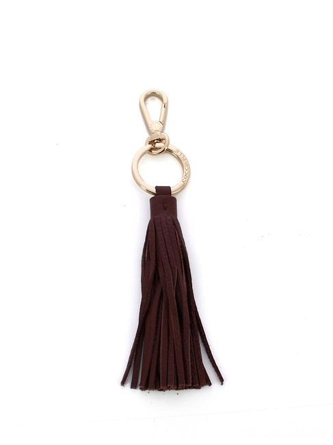 COCCINELLE TASSEL  Porte-clés avec breloque en cuir caroube - Porte-clés