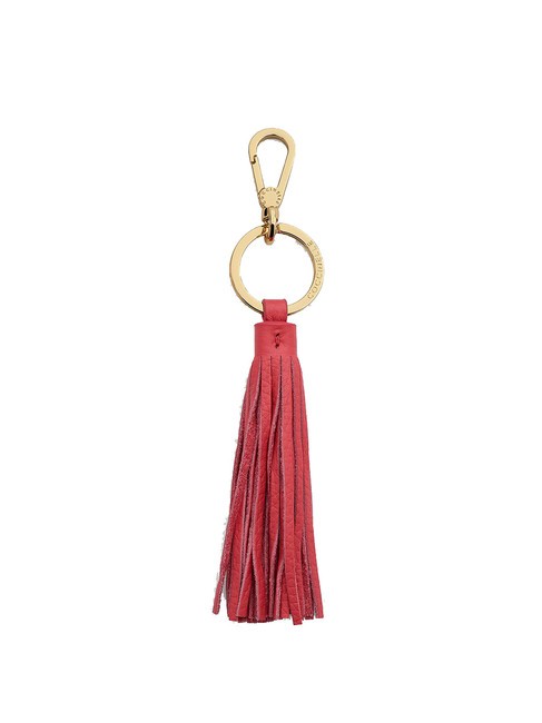 COCCINELLE TASSEL  Porte-clés avec breloque en cuir canneberges - Porte-clés