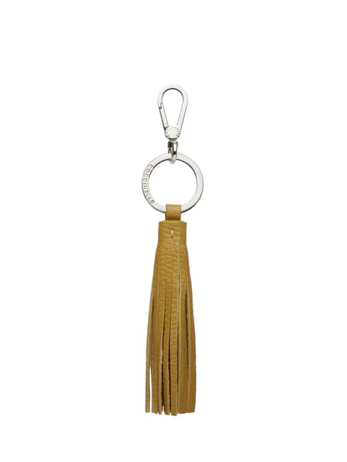 COCCINELLE TASSEL  Porte-clés avec breloque en cuir Citronnelle - Porte-clés