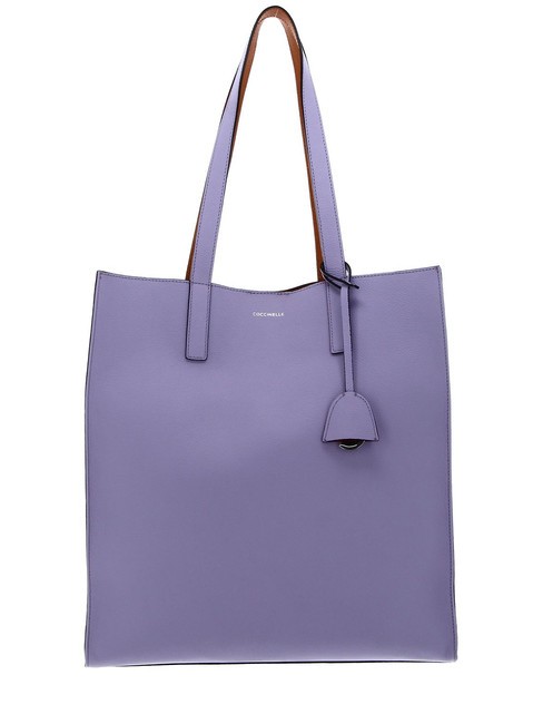 COCCINELLE EASY SHOPPING Sac cabas en cuir grainé lavande/paprik - Sacs pour Femme