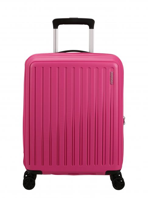 AMERICAN TOURISTER REJOY Chariot à bagages à main rose hawaïen - Valises cabine