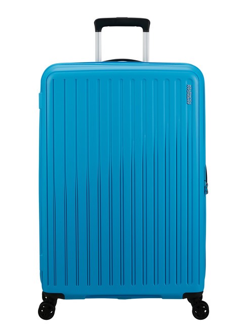 AMERICAN TOURISTER REJOY Chariot de grande taille bleu azur - Valises Rigides