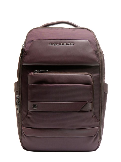 PIQUADRO NEVET Sac à dos ordinateur 14" Bordeaux - Sacs à dos pour ordinateur portable