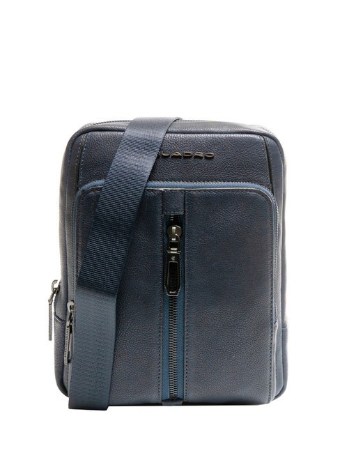 PIQUADRO HEDLEY Sac en cuir bleu - Sacs en Bandoulières pour Homme