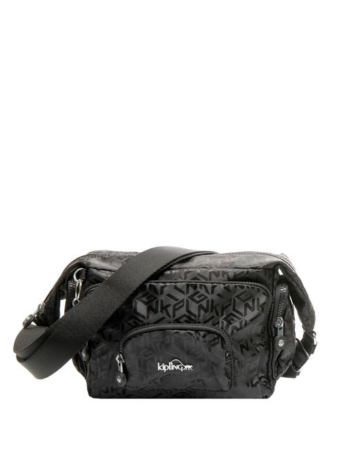 KIPLING EUROPA S Sac à bandoulière noir blanc - Sacs pour Femme