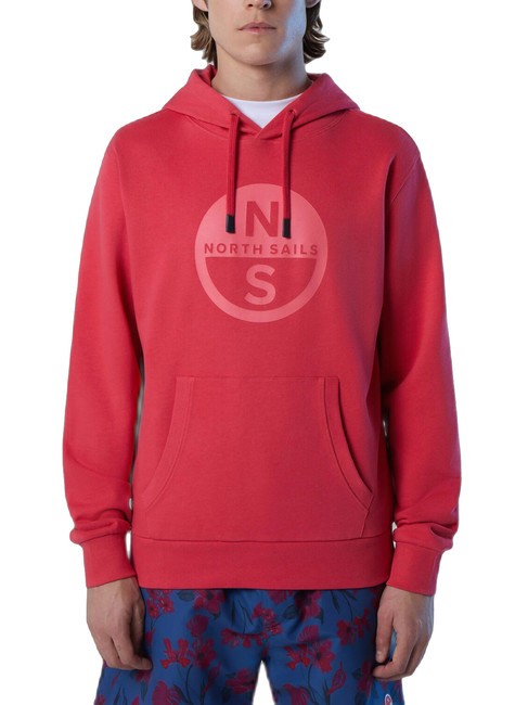 NORTH SAILS BASIC Sweat à capuche imprimé logo pastèque - Pulls molletonnés