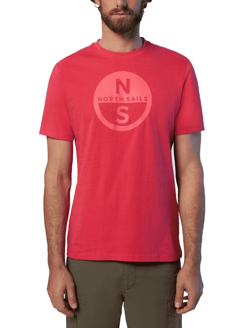 NORTH SAILS BASIC T-shirt en coton imprimé logo pastèque - T-shirt