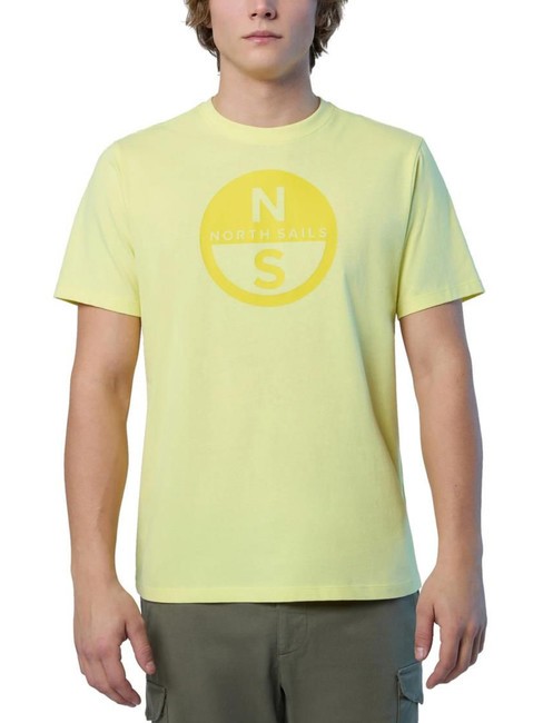 NORTH SAILS BASIC T-shirt en coton imprimé logo feux de la rampe - T-shirt