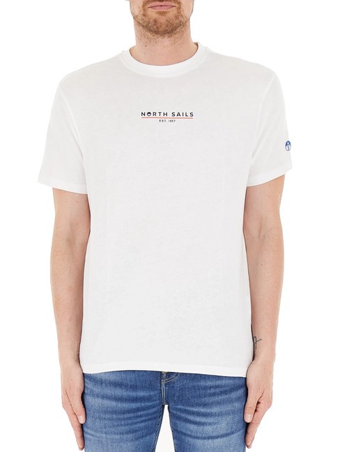 NORTH SAILS COMFORT FIT T-shirt en coton blanc - T-shirt