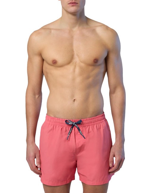 NORTH SAILS VOLLEY Maillot de bain boxer avec logo corail calypso - Maillots de bain