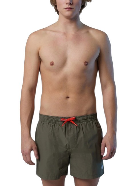 NORTH SAILS VOLLEY Maillot de bain boxer avec logo olives poussiéreuses - Maillots de bain