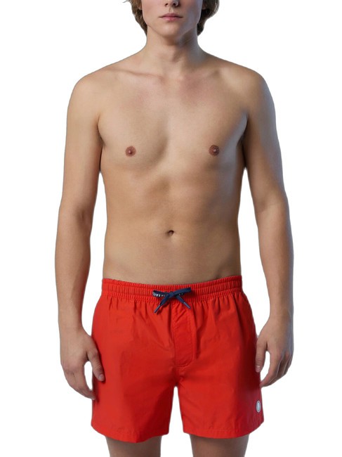 NORTH SAILS VOLLEY Maillot de bain boxer avec logo Orange vif - Maillots de bain