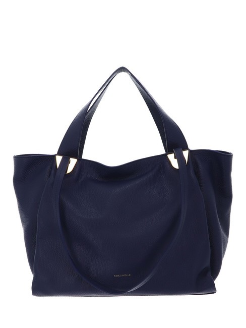 COCCINELLE OLIVER Sac en cuir à double poignée bleu roi - Sacs pour Femme