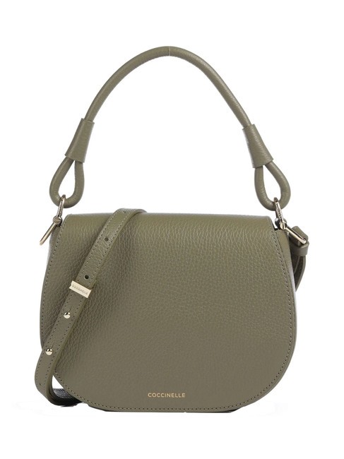 COCCINELLE ECLYPS  Mini sac à main, avec bandoulière vert laurier - Sacs pour Femme