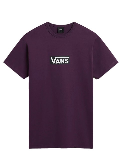 VANS OFF THE WALL II DROP T-shirt en coton à manches courtes vin de mûre - T-shirt