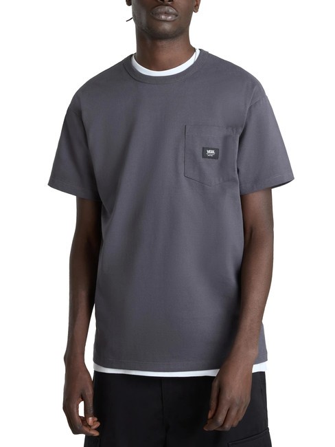 VANS OFF THE WALL II POCKET T-shirt en coton avec poche asphalte - T-shirt