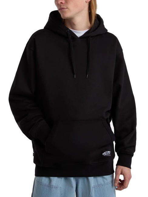 VANS SKATE CLASSICS PATCH Sweatshirt à capuche noir - Pulls molletonnés