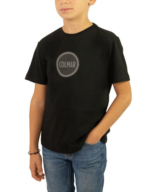 COLMAR FRIDA KIDS T-shirt en coton avec logo noir - Tee-shirt enfant