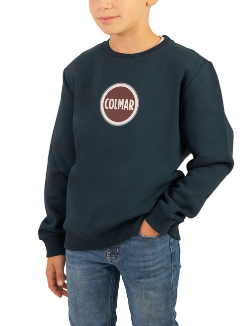 COLMAR MODISH KIDS Sweat-shirt à col rond avec logo bleu marine - Bébé Sweat