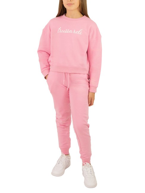 TRUSSARDI HEIN Survêtement sweat et pantalon béconia rose - Survêtements pour enfants