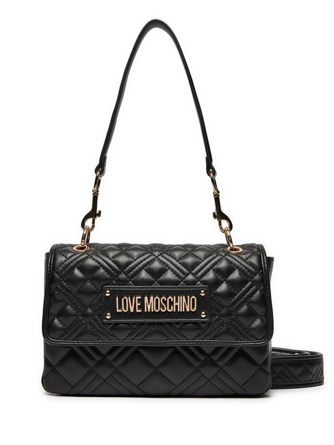 LOVE MOSCHINO QUILTED  Sac à main matelassé Noir - Sacs pour Femme