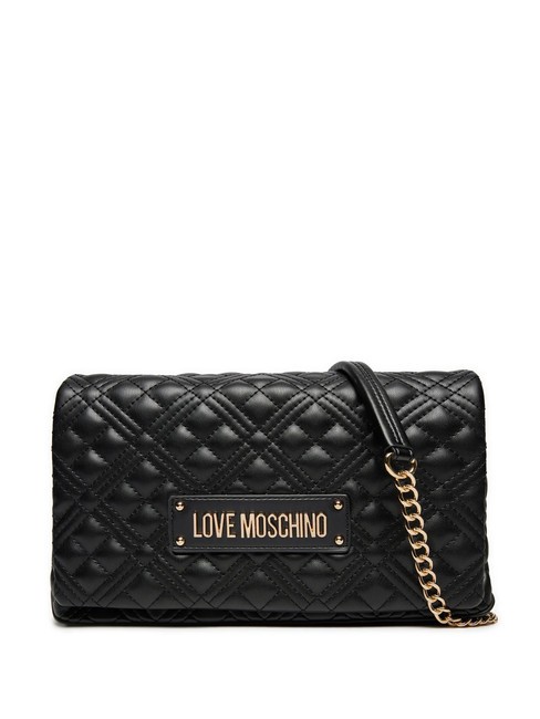 LOVE MOSCHINO QUILTED Crossbody Sac à bandoulière Noir - Sacs pour Femme