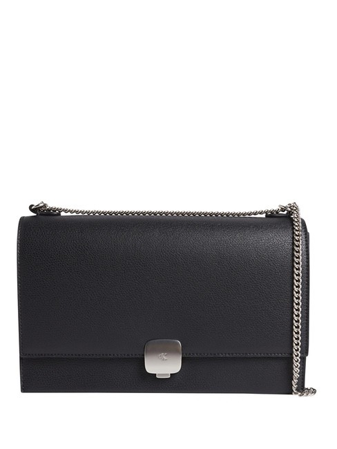 CALVIN KLEIN CK JEANS FORGED LOCK M Sac à bandoulière pvh noir - Sacs pour Femme