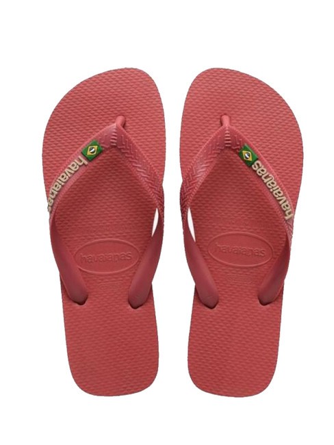 HAVAIANAS BRASIL LOGO Les tongs pour hommes Pau Brésil - Chaussures unisexe