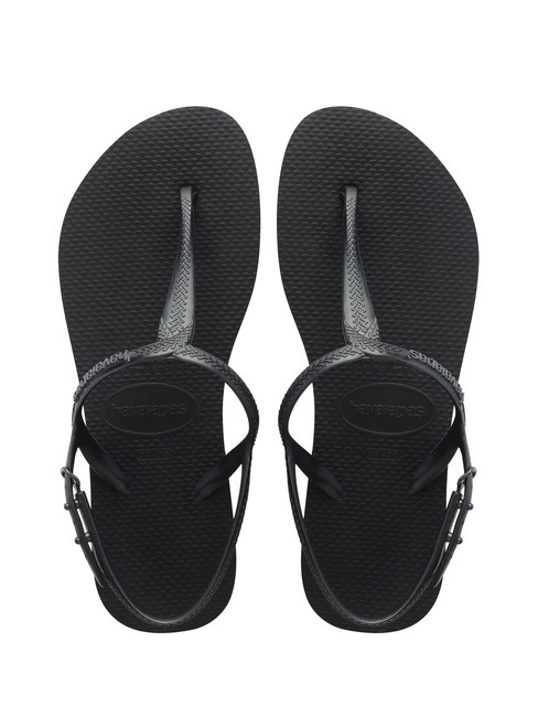 HAVAIANAS TWIST Tongs NOIR - Chaussures Femme