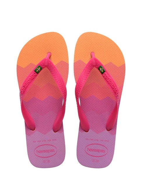 HAVAIANAS BRASIL FRESH Tongs en caoutchouc pêche - Chaussures unisexe