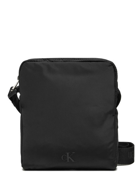 CALVIN KLEIN CK JEANS OVER WEBBING Sac à bandoulière pvh noir - Sacs en Bandoulières pour Homme